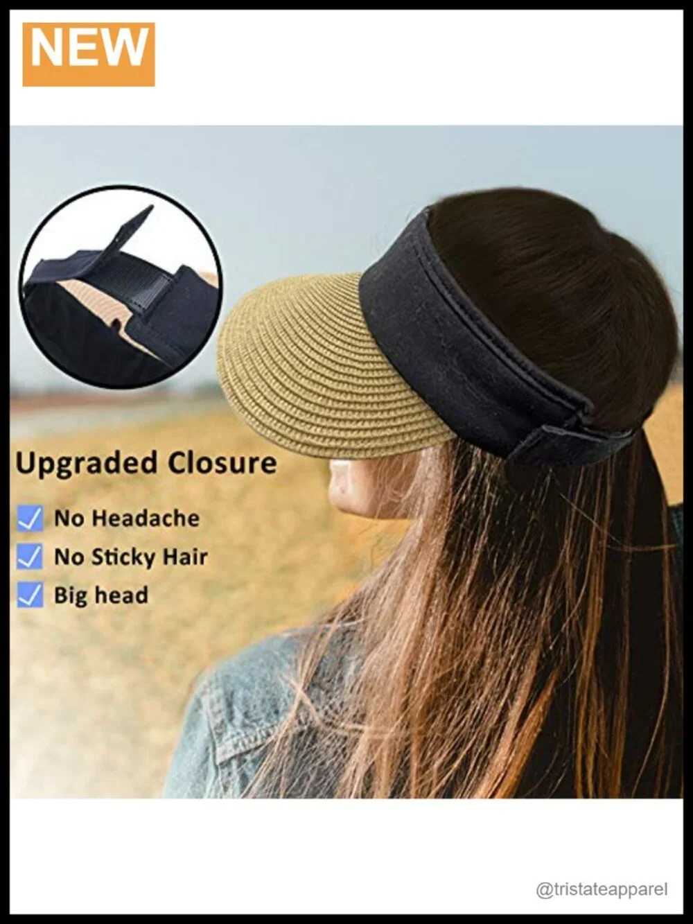 Foldable Straw Sun Visor Hat for Women Women's Wide Brim UV Protection Summer